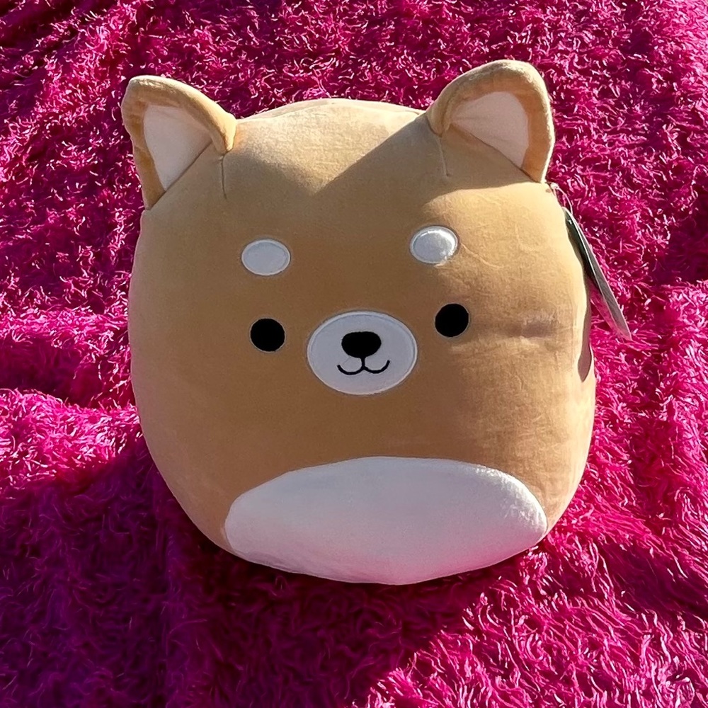 Angie The Tan Colored Shiba Inu Squishmallows 12”